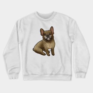 Dog - French Bulldog - Brindle Crewneck Sweatshirt